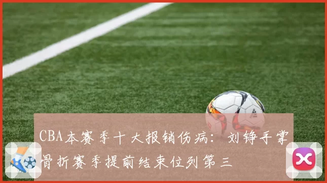 CBA本赛季十大报销伤病:刘铮手掌骨折赛季提前结束位列第三